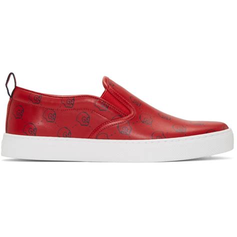 gucci sneaker slip on ghost-dublin|Gucci Men's Dublin Slip On Sneakers .